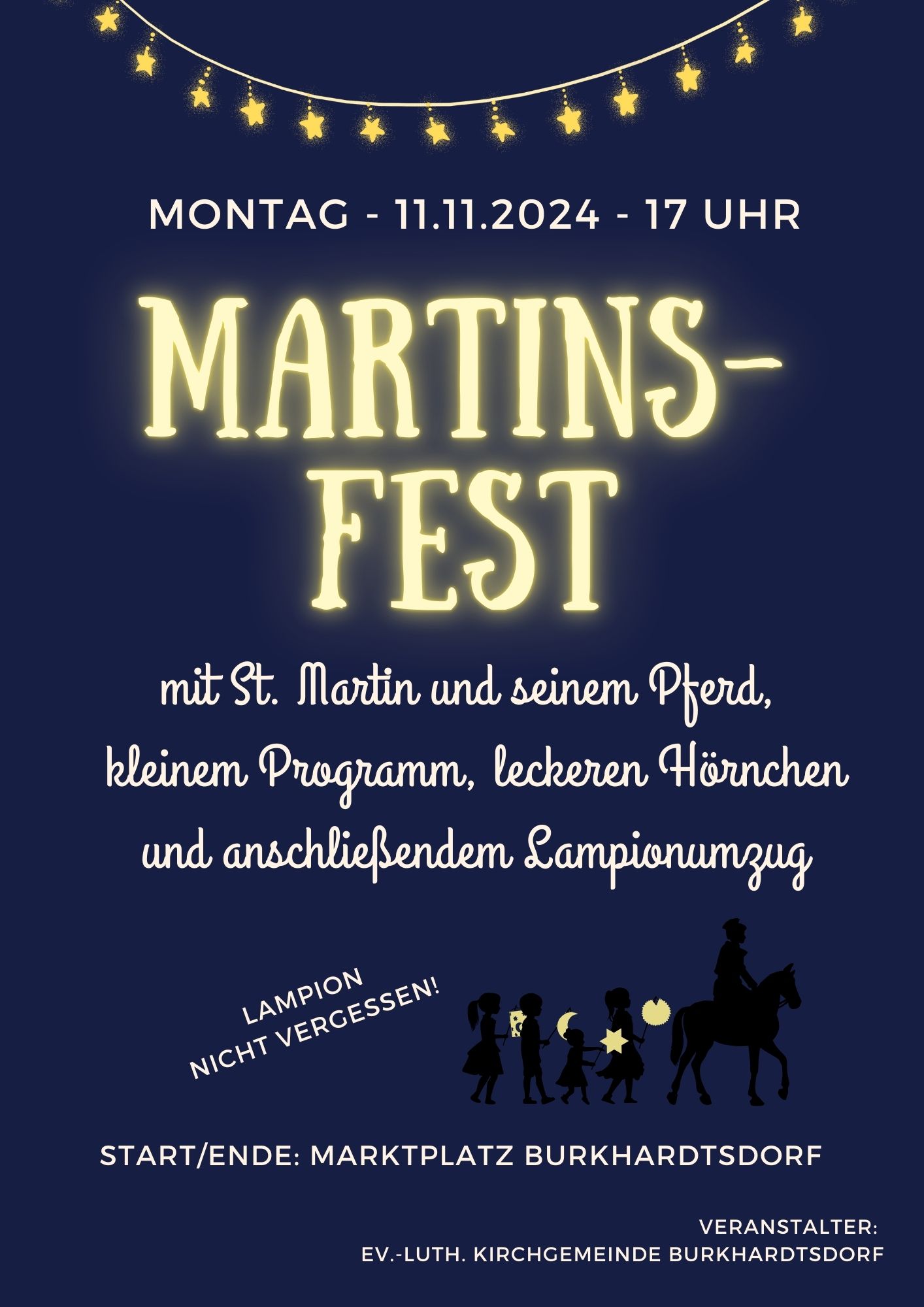 Plakat Martinsfest 2024