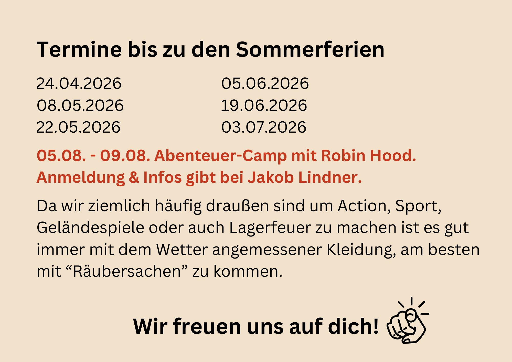 Flyer Gipfelstürmer Rückseite